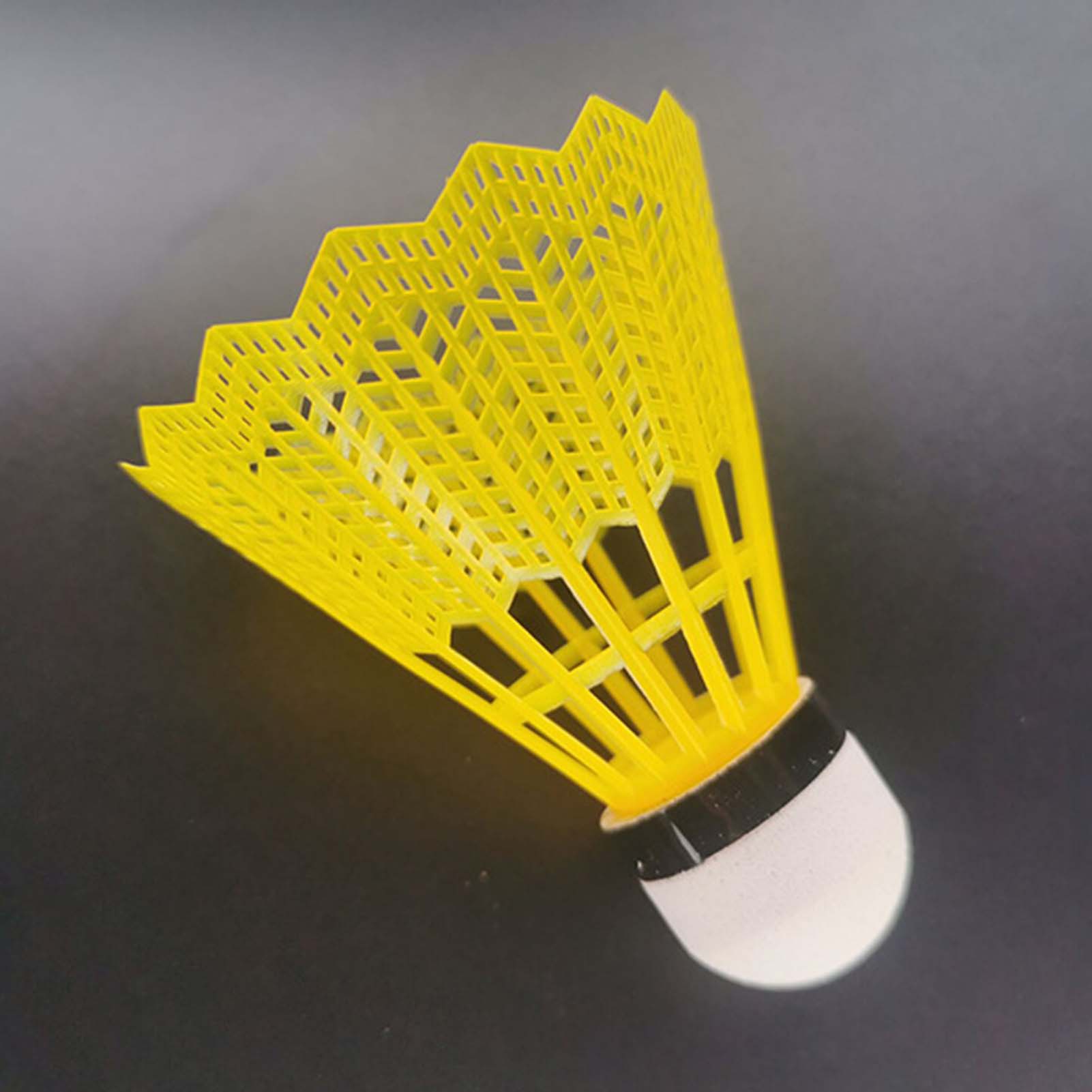 12Pcs Badminton Plastic White  - Badminton Fun Game ulasan dan harga