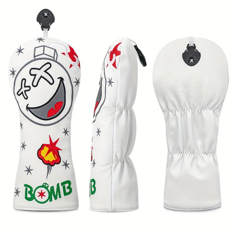 Golf Club Head Cover - White,  - Badminton Club ulasan dan harga