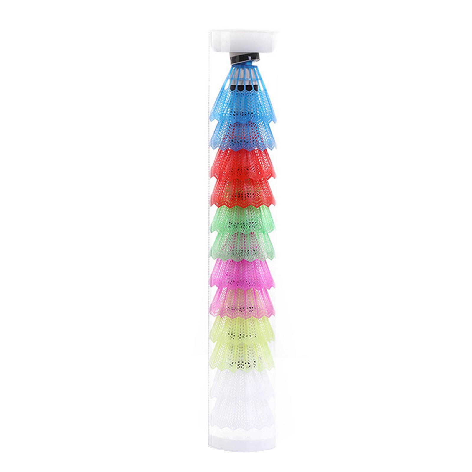12pcs White Badminton Shuttlec - Badminton Fun Game ulasan dan harga