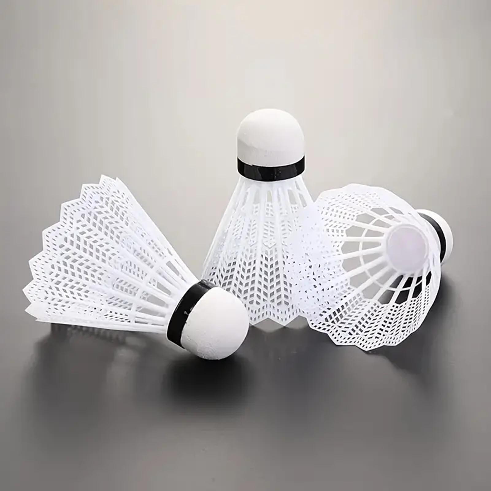 12pcs White Badminton Shuttlec - Badminton Fun Game ulasan dan harga