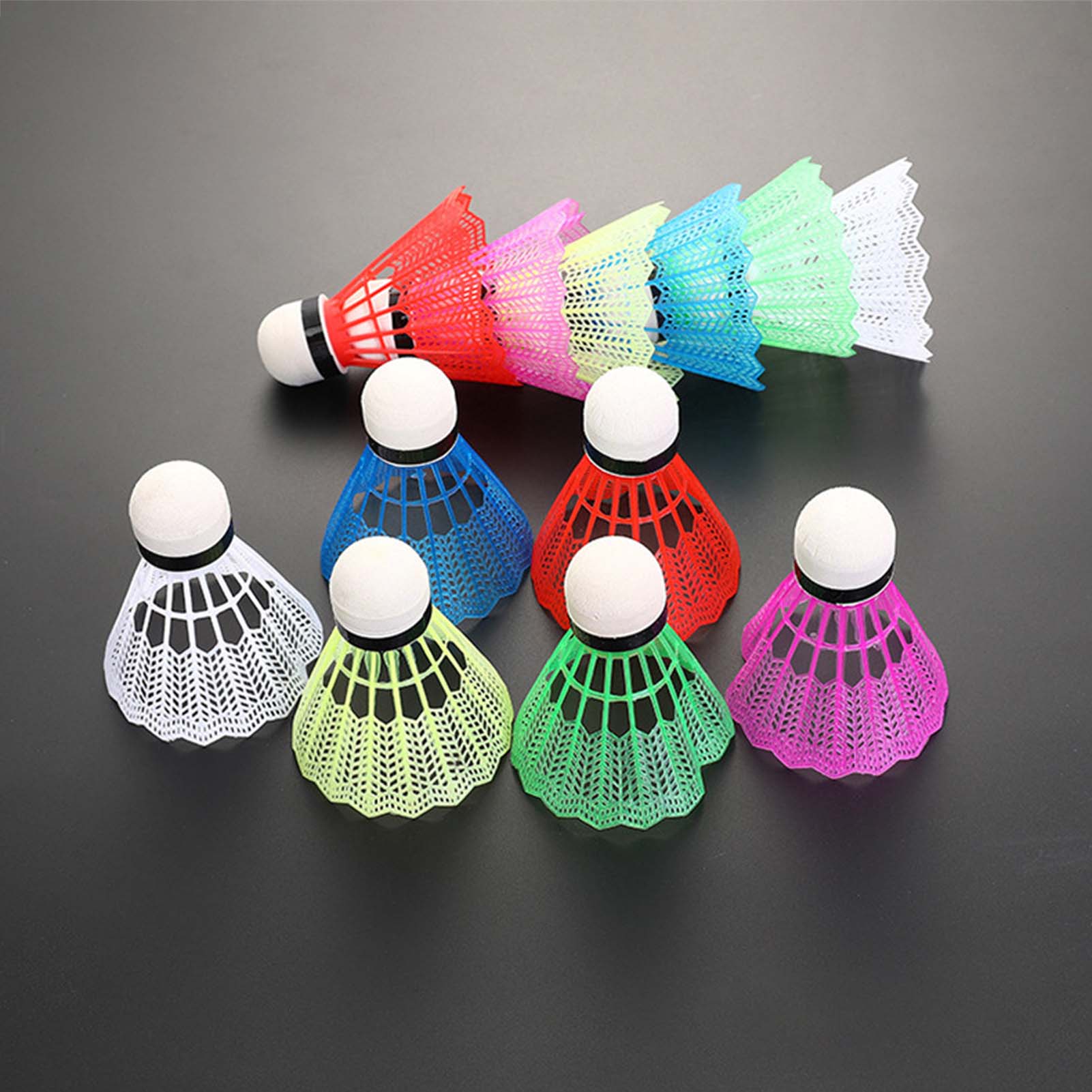 12pcs White Badminton Shuttlec - Badminton Fun Game ulasan dan harga