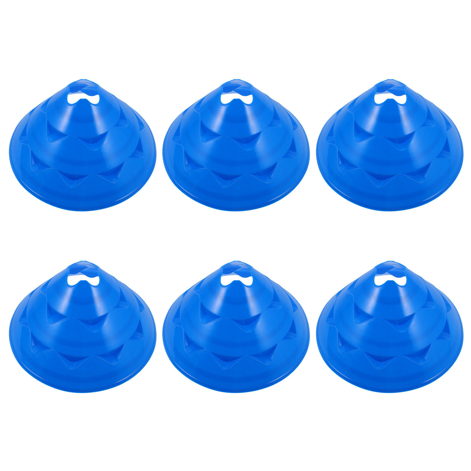 6Pcs Soccer Training Cones for - Court Marker Cone ulasan dan harga