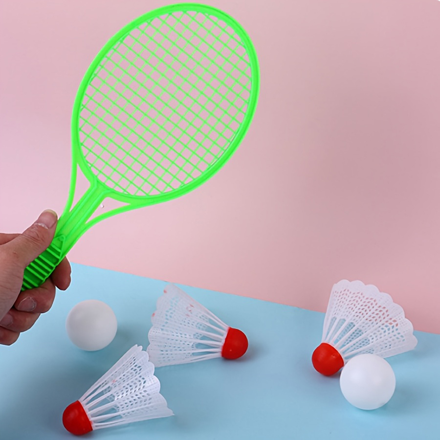 4pcs/set Mini Plastic Badminto - Badminton Fun Game ulasan dan harga