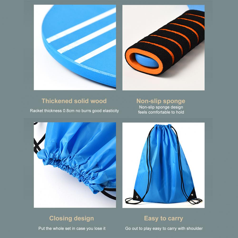 Anti-slip Foam Handle Beach Ba - Badminton Fun Game ulasan dan harga