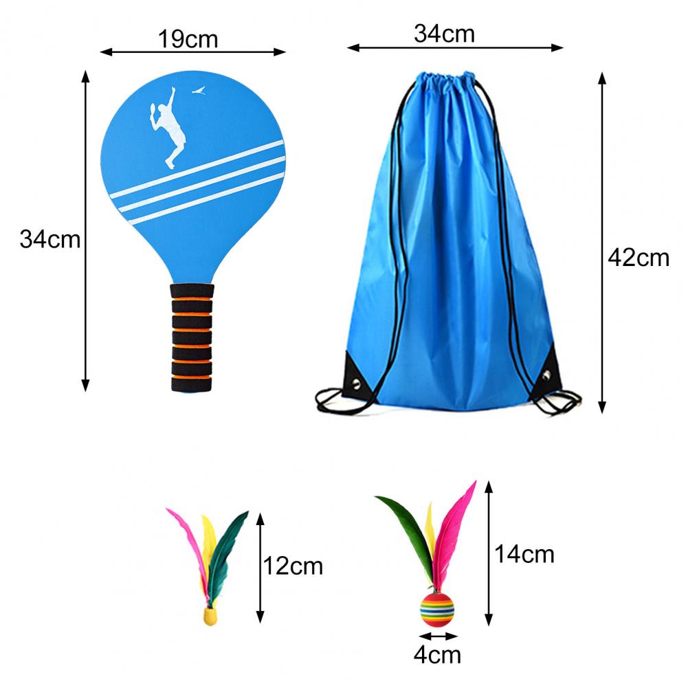 Anti-slip Foam Handle Beach Ba - Badminton Fun Game ulasan dan harga